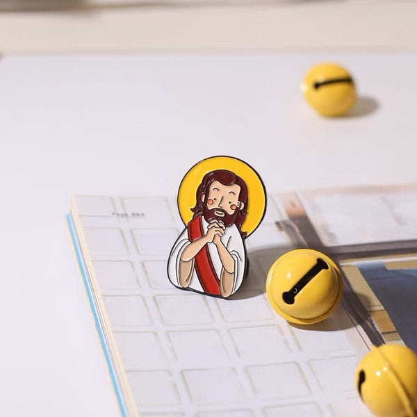 Jesus pins-God bless you pins- Good Gift pins-Bag pins-Jacket pins-Hat pins